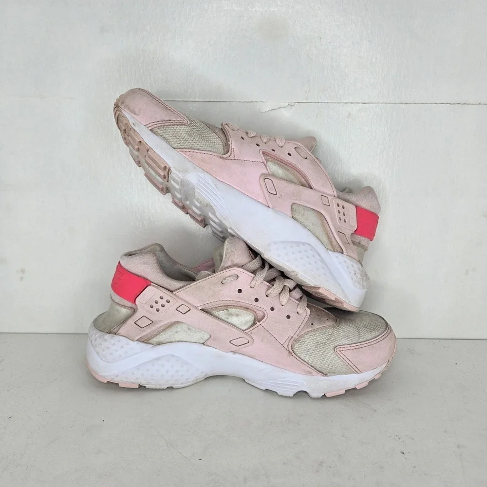 Nike Huarache Running shoes'Pink Foam' GS 654275-608 Youth‎ Sz 7 Women's Sz 8.5